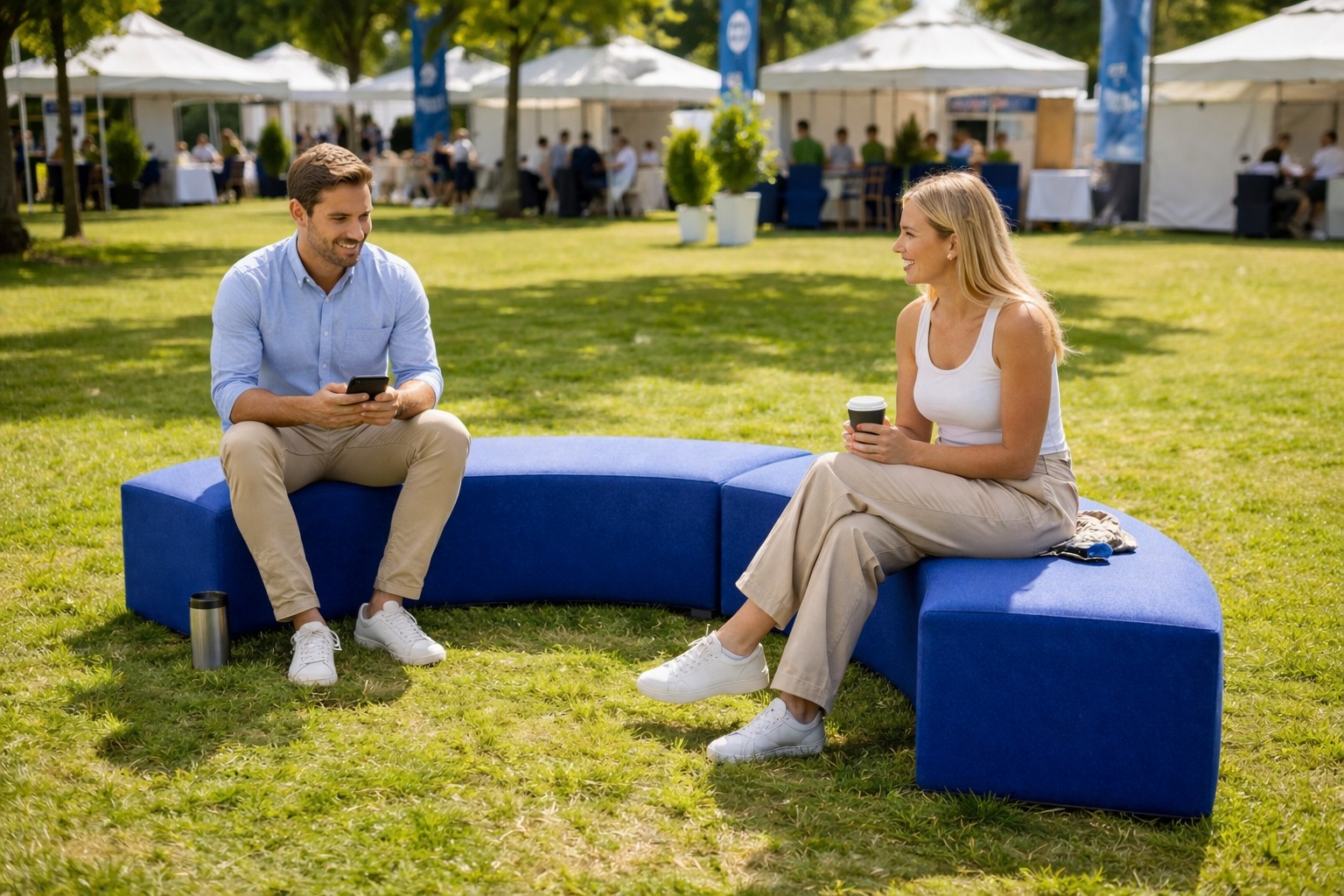 Randare bancă modulară — context eveniment